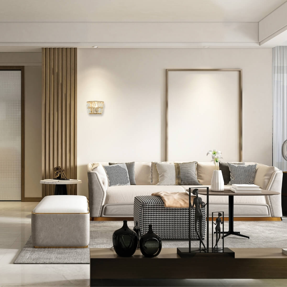 Aplica de perete LARIN ANTIQUE BRASS