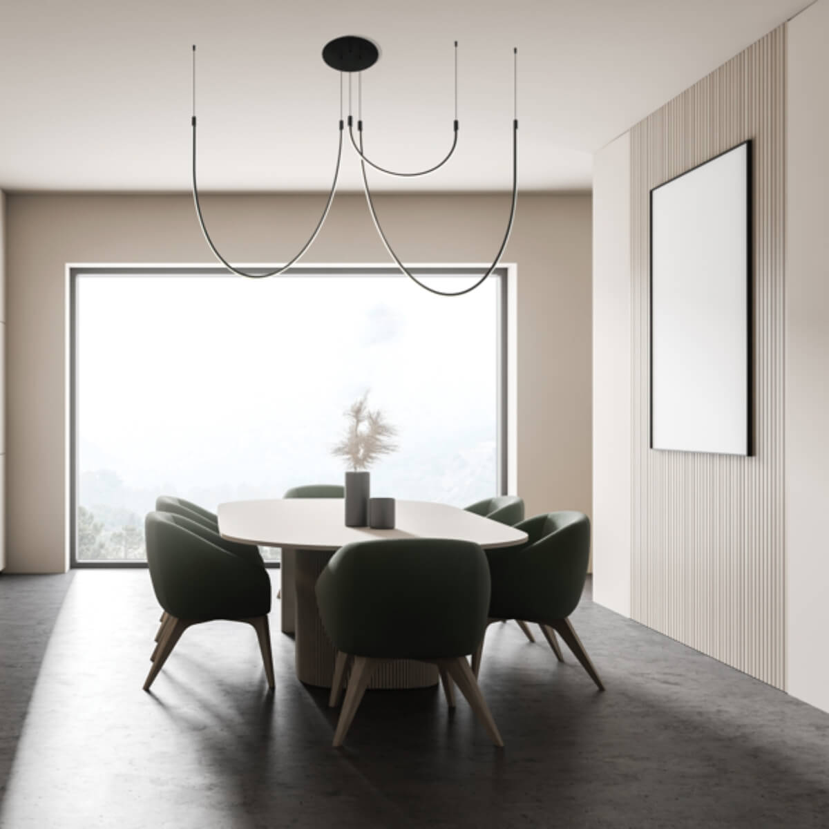 Lampa suspendata dimabila LARON TRIPLE