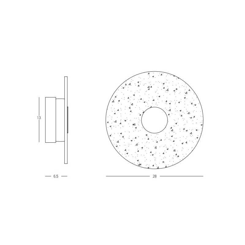 Aplica de perete LARSIN