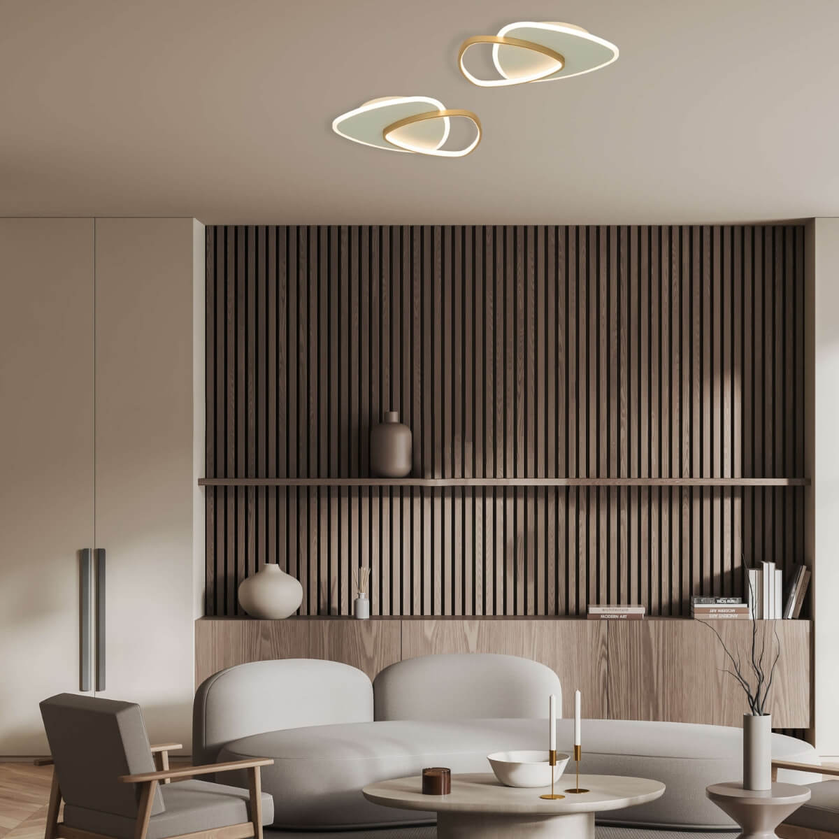 Plafoniera NIVALO DOUBLE