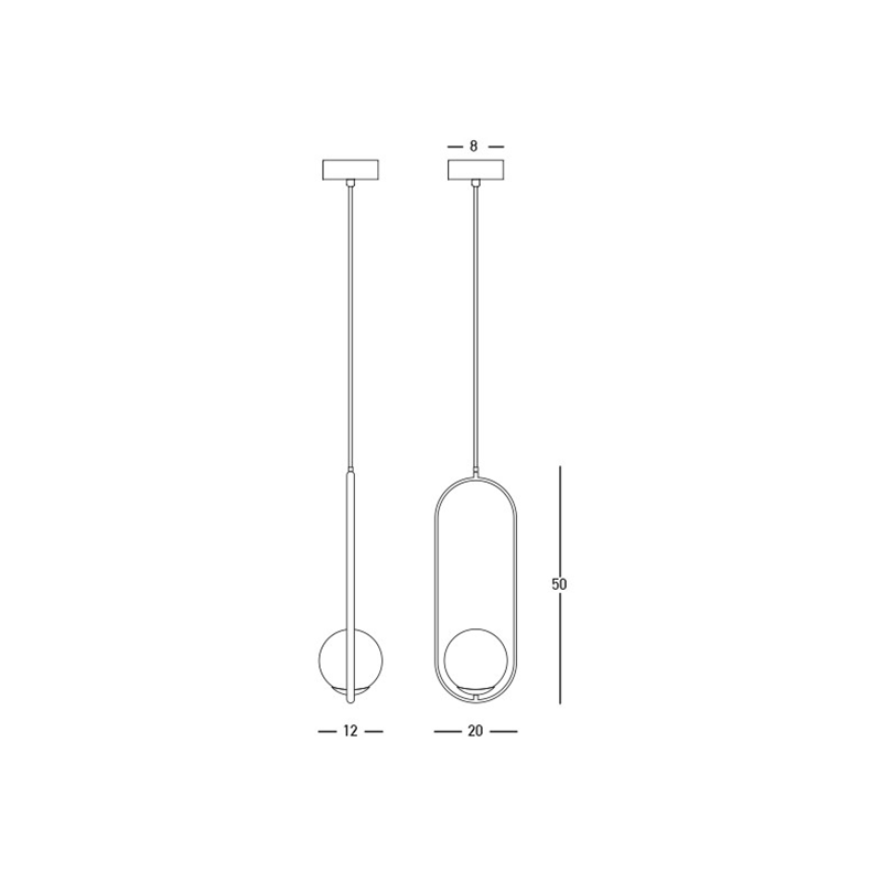 Lampa suspendata DORAN