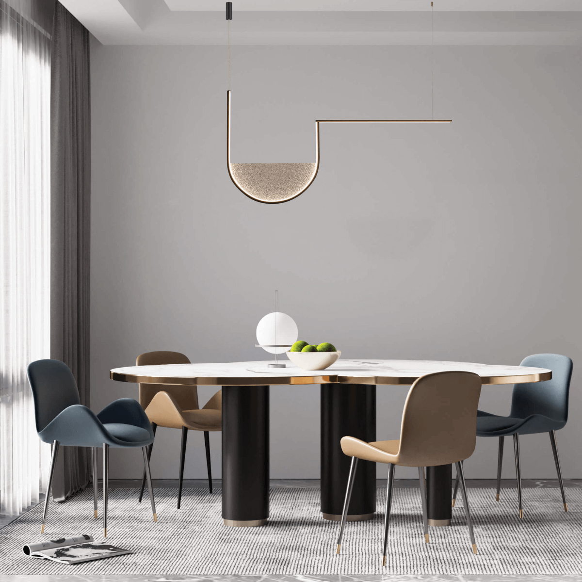 Lampa suspendata dimabila NORIA 35W