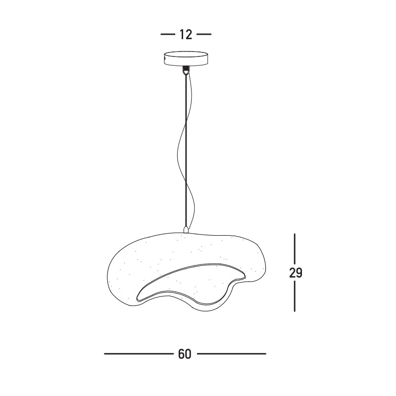 Lampa suspendata MARBELA