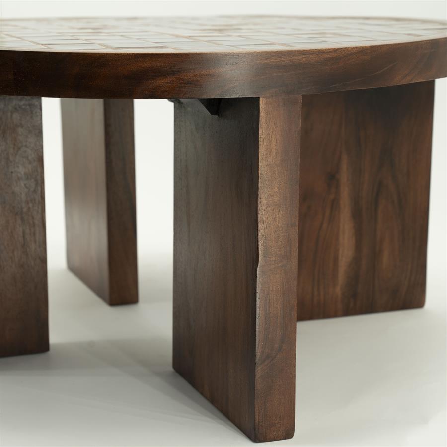 Masuta de cafea TARLO Ø70 x 35 CM