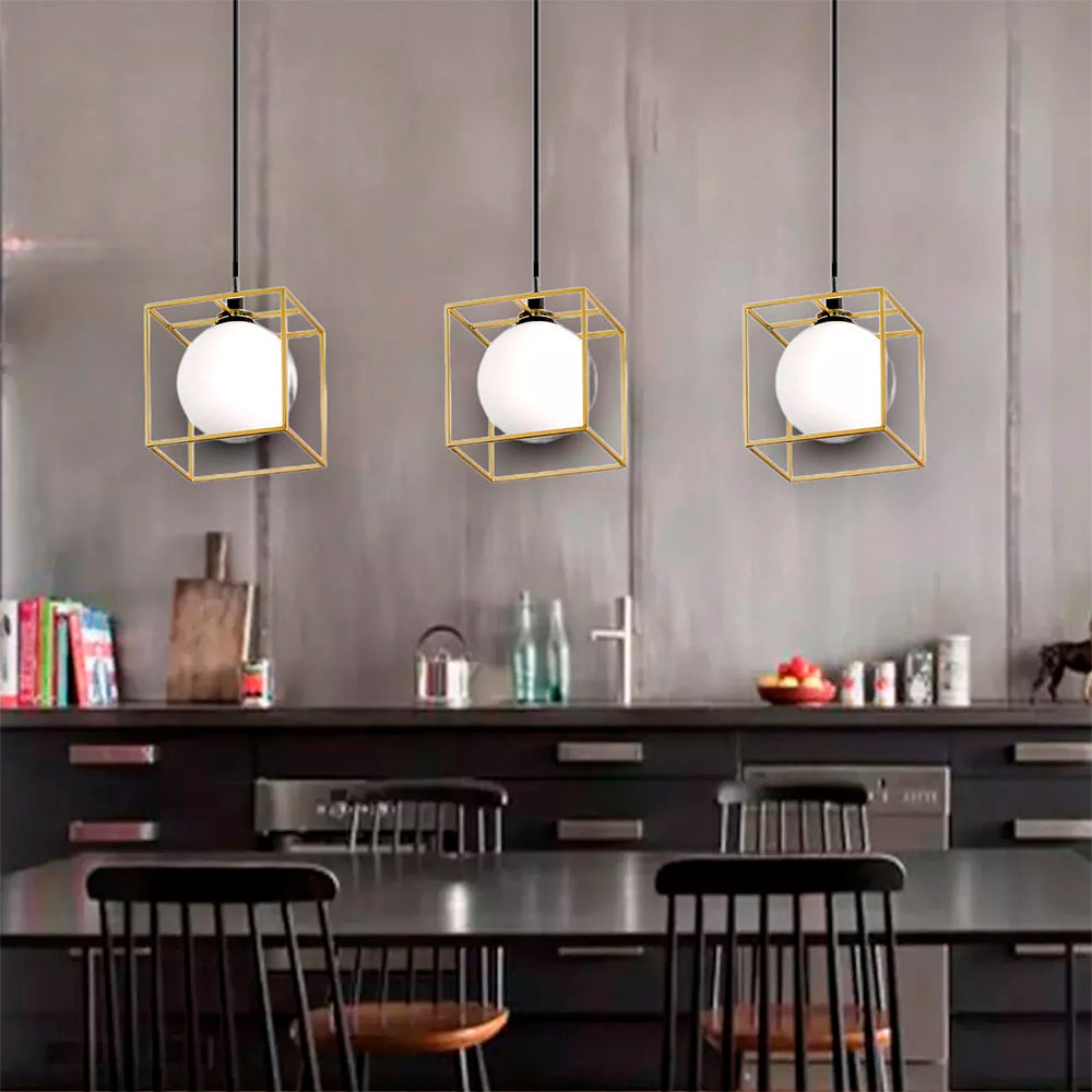 Lampa suspendata BECKMAN BRASS TRIO LINIAR