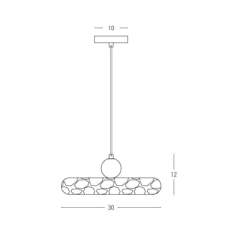 Lampa suspendata NORVIAN