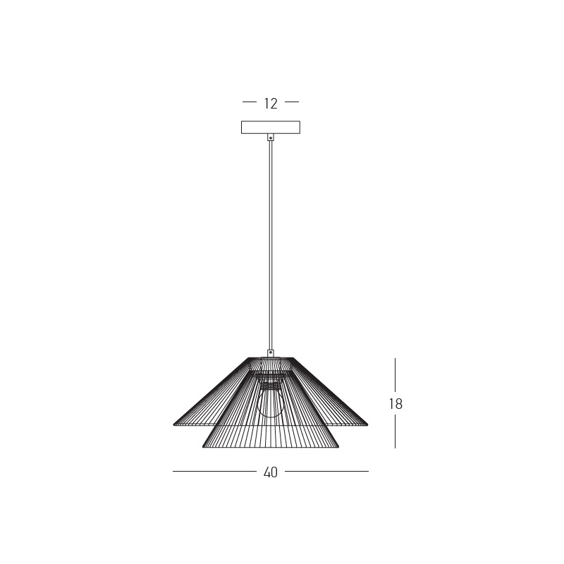 Lampa suspendata ARVEX