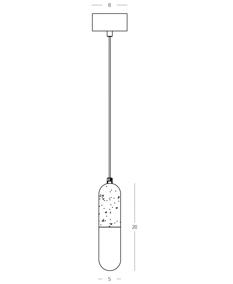 Lampa suspendata BIGAL