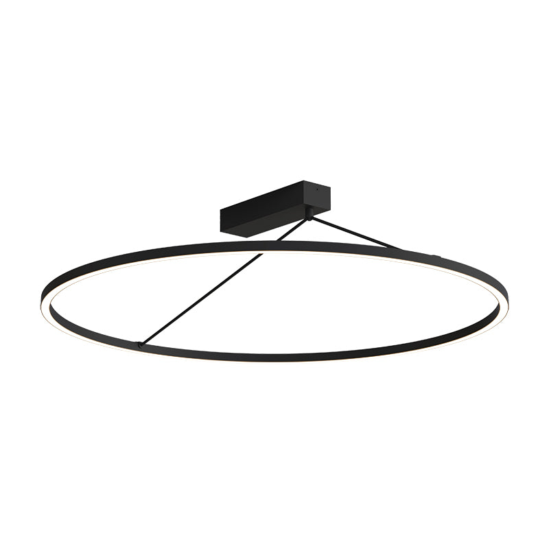 Plafoniera STRAVEN BLACK