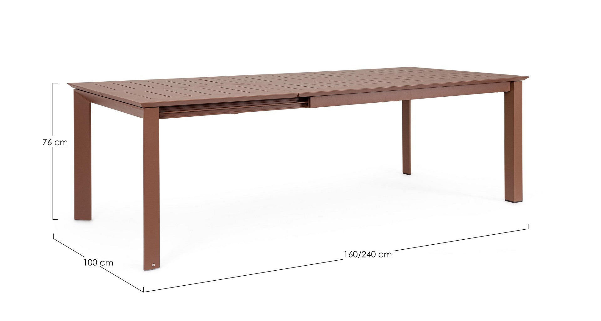 Masa extensibila KONNOR BARN 160(240)X100 CM