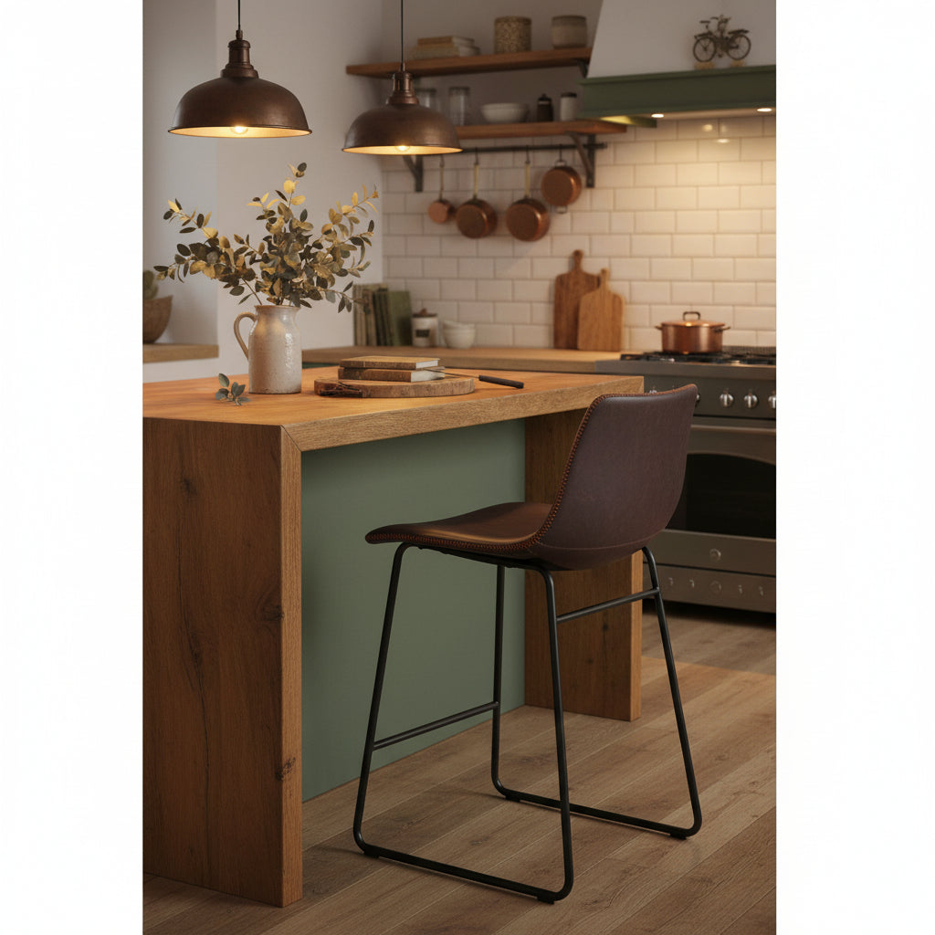 Scaun de bar ESTRINA H61 CM