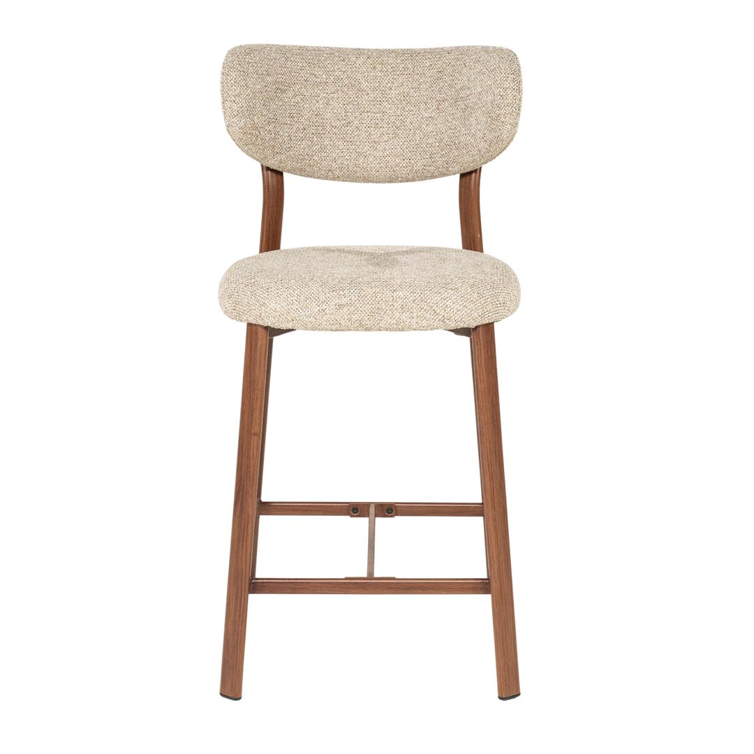 Scaun de bar SEDILE BROWN LEGS H65 CM