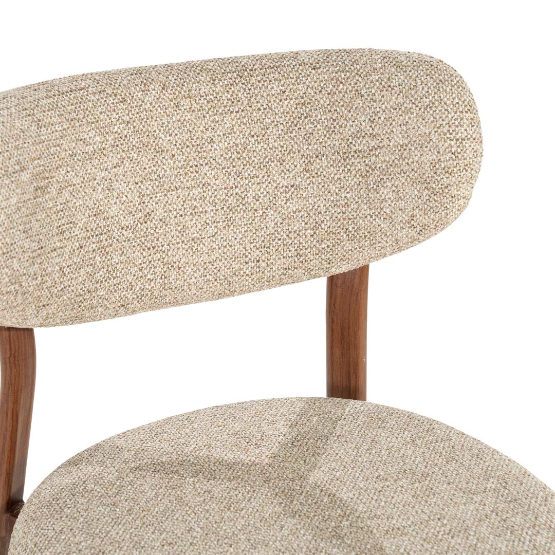 Scaun de bar SEDILE BROWN LEGS H65 CM