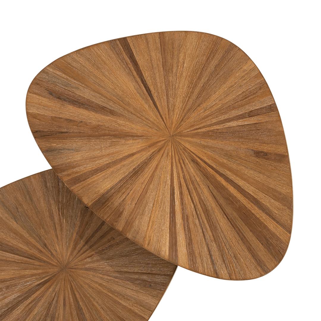Set 2 masute de cafea TALVER 69x49x42/69x49x34 CM
