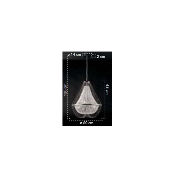 Lampa suspendata VIENNA Ø60 cm