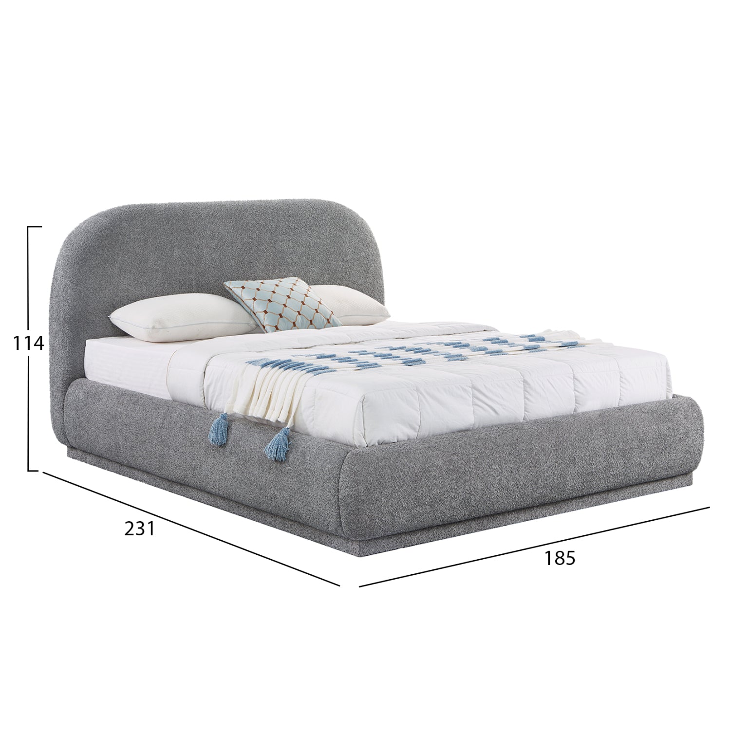 Pat ORIETA BOUCLE 160 X 200 CM