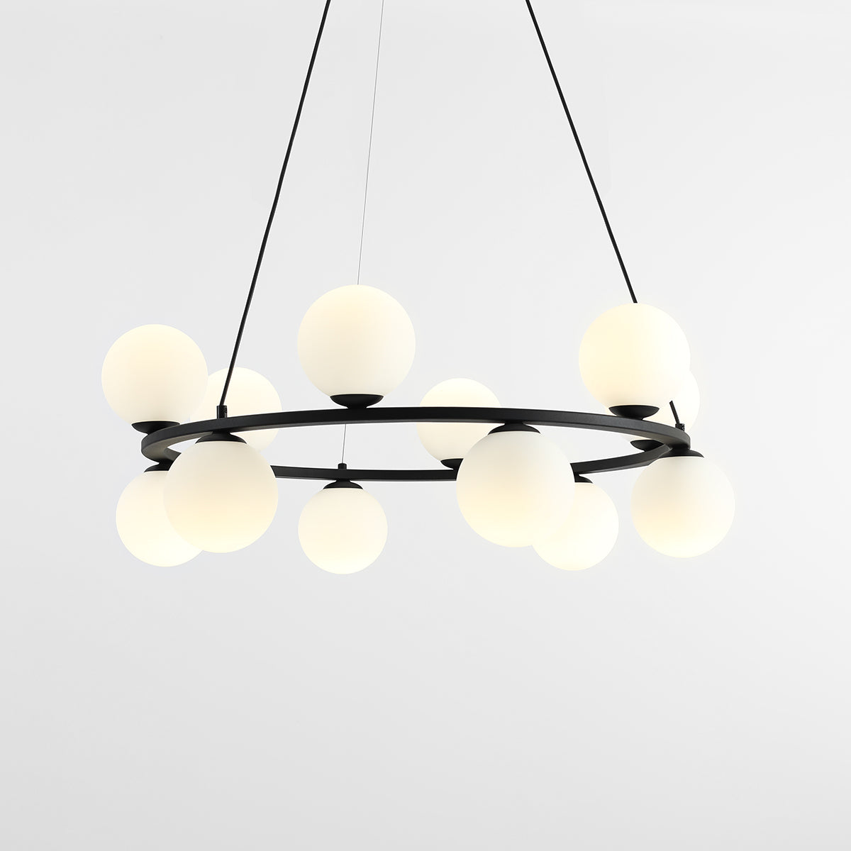 Lampa suspendata JEFRA 12 BLACK