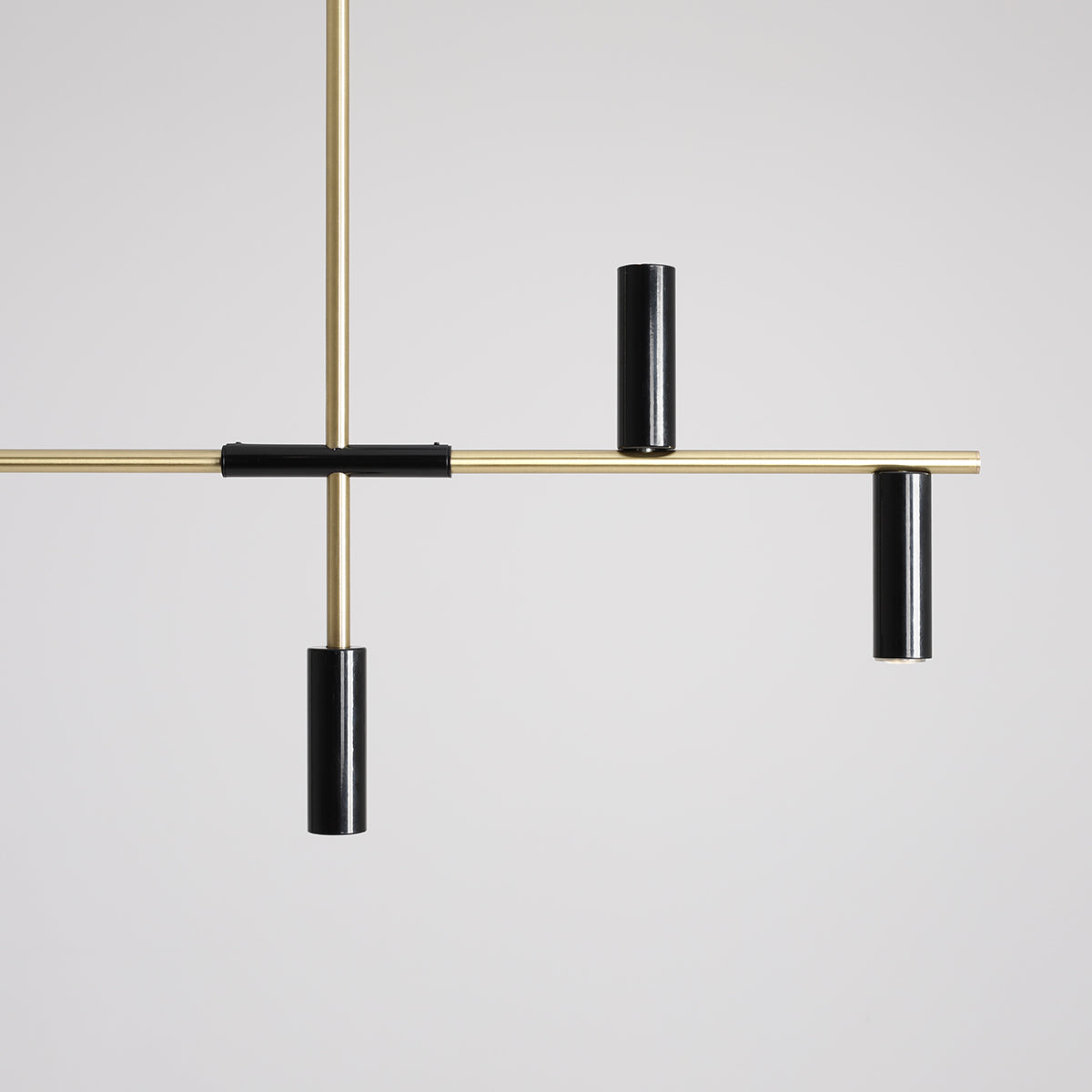 Lampa suspendata VERAN 6 BRASS