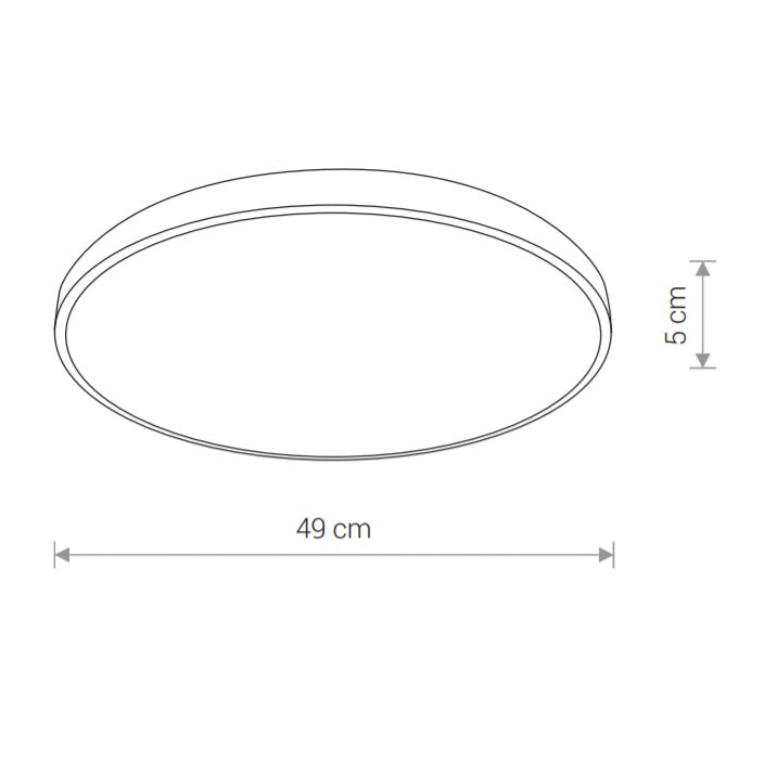 Plafoniera AGNIS M 4000