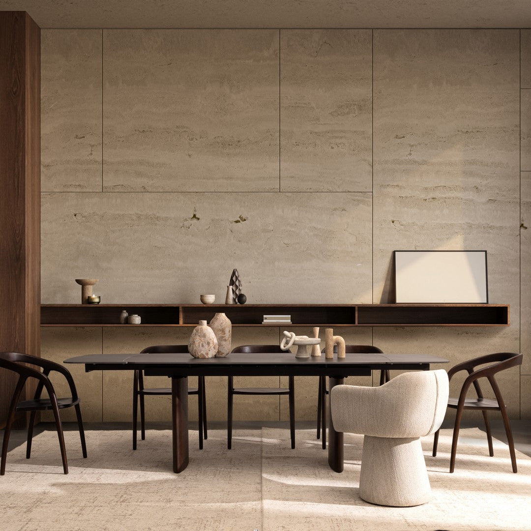 Masa extensibila SELIRA GREY 180(260) x 90 CM