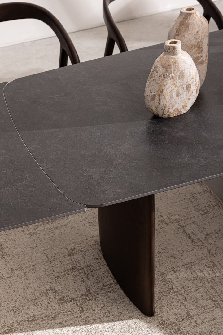 Masa extensibila SELIRA GREY 180(260) x 90 CM