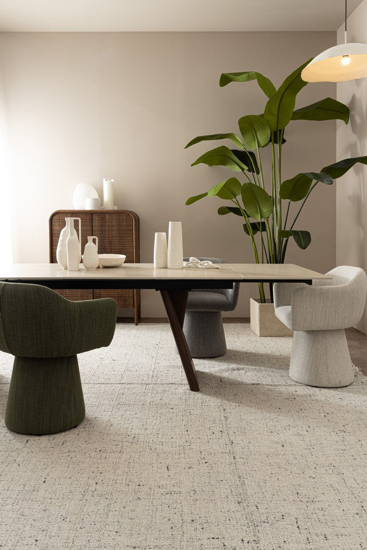 Masa extensibila DELIRA BEIGE 200(300) x 100 CM