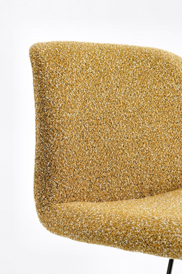 Scaun de bar RASTEL BLACK H60/81 CM