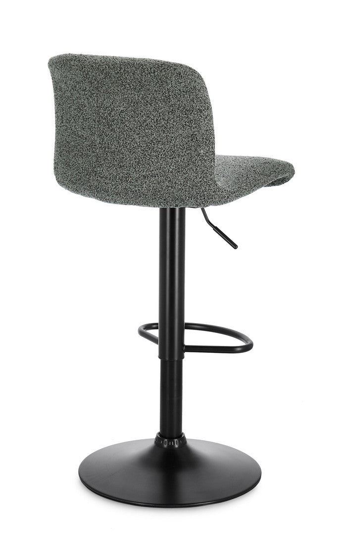 Scaun de bar RASTEL BLACK H60/81 CM