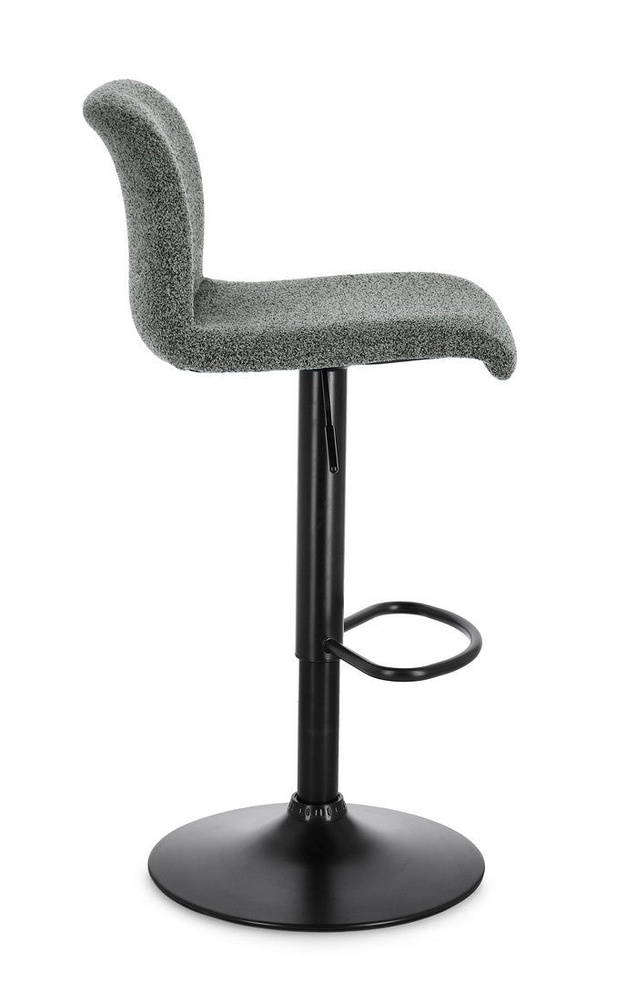 Scaun de bar RASTEL BLACK H60/81 CM