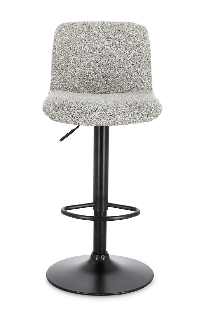 Scaun de bar RASTEL BLACK H60/81 CM