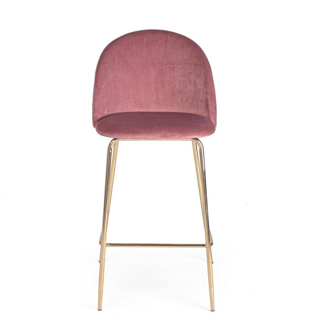 Scaun de bar CARE VELVET H74 CM