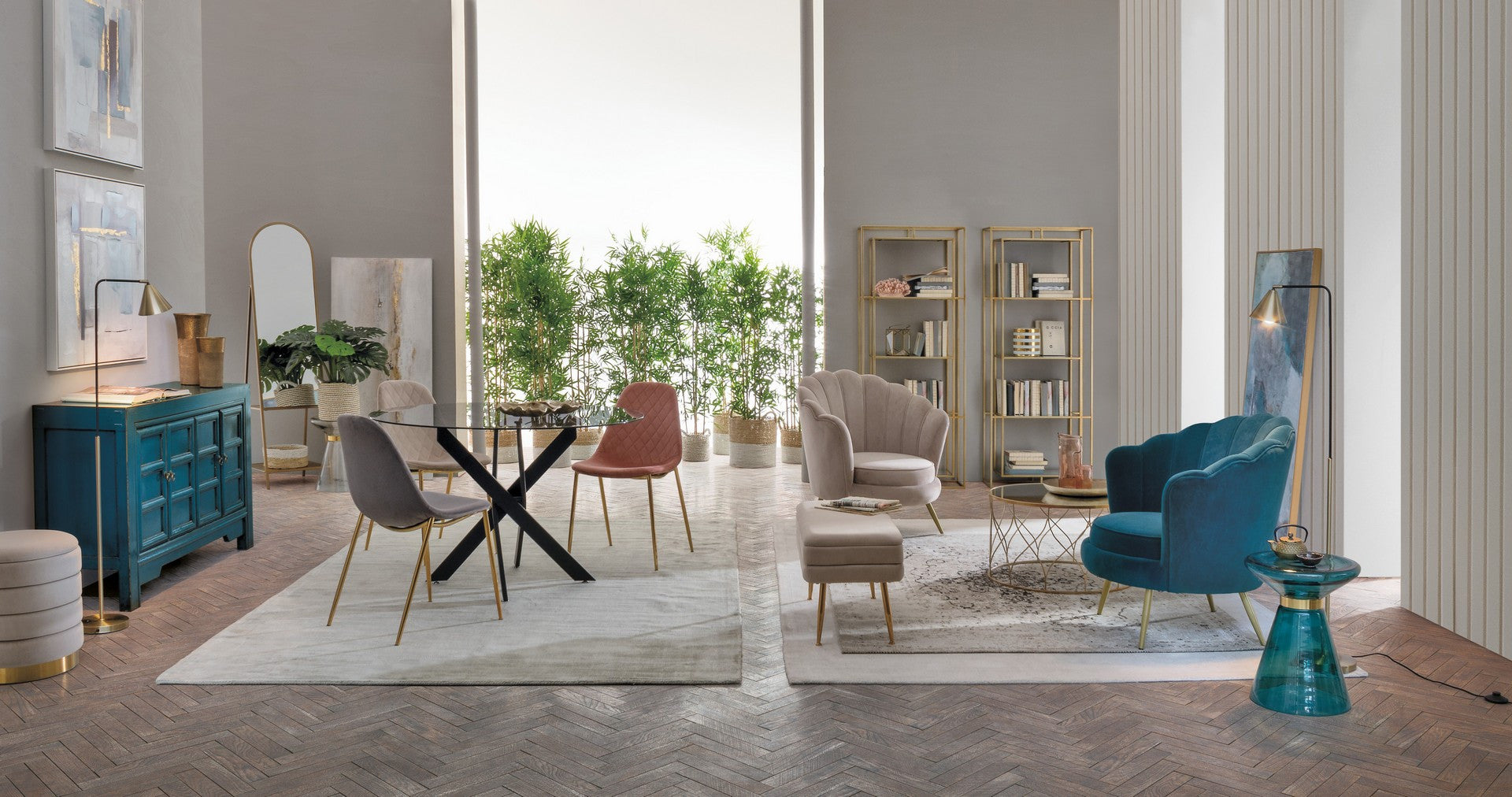 Masuta de cafea SELARI Ø36 x 46 CM