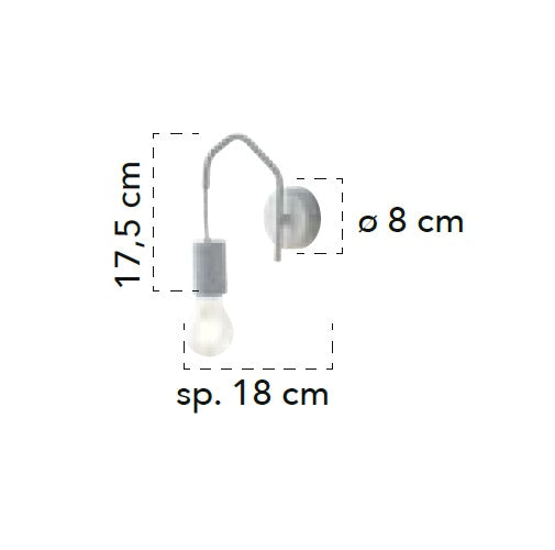 Aplică de perete HABI BCO AP