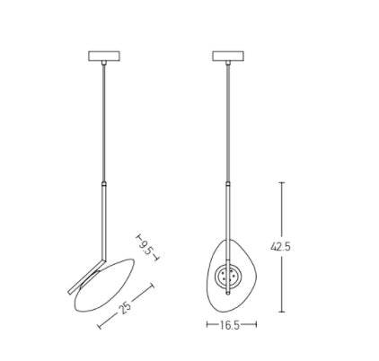Lampa suspendata MADARAN