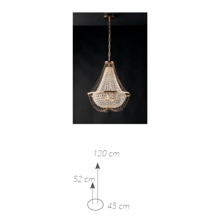 Lampă suspendată VIENNA Ø45 cm