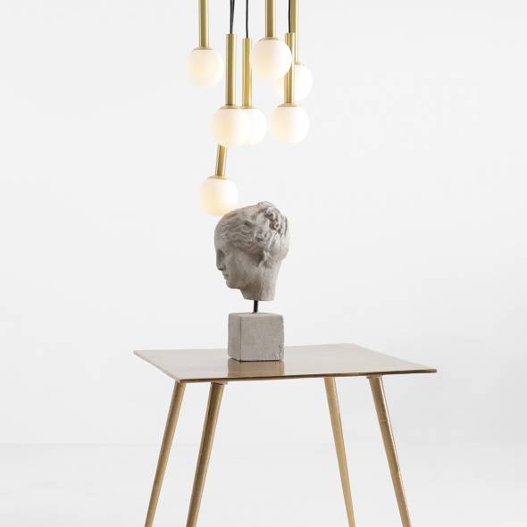 Lampa suspendata GUIRA 7 BLACK