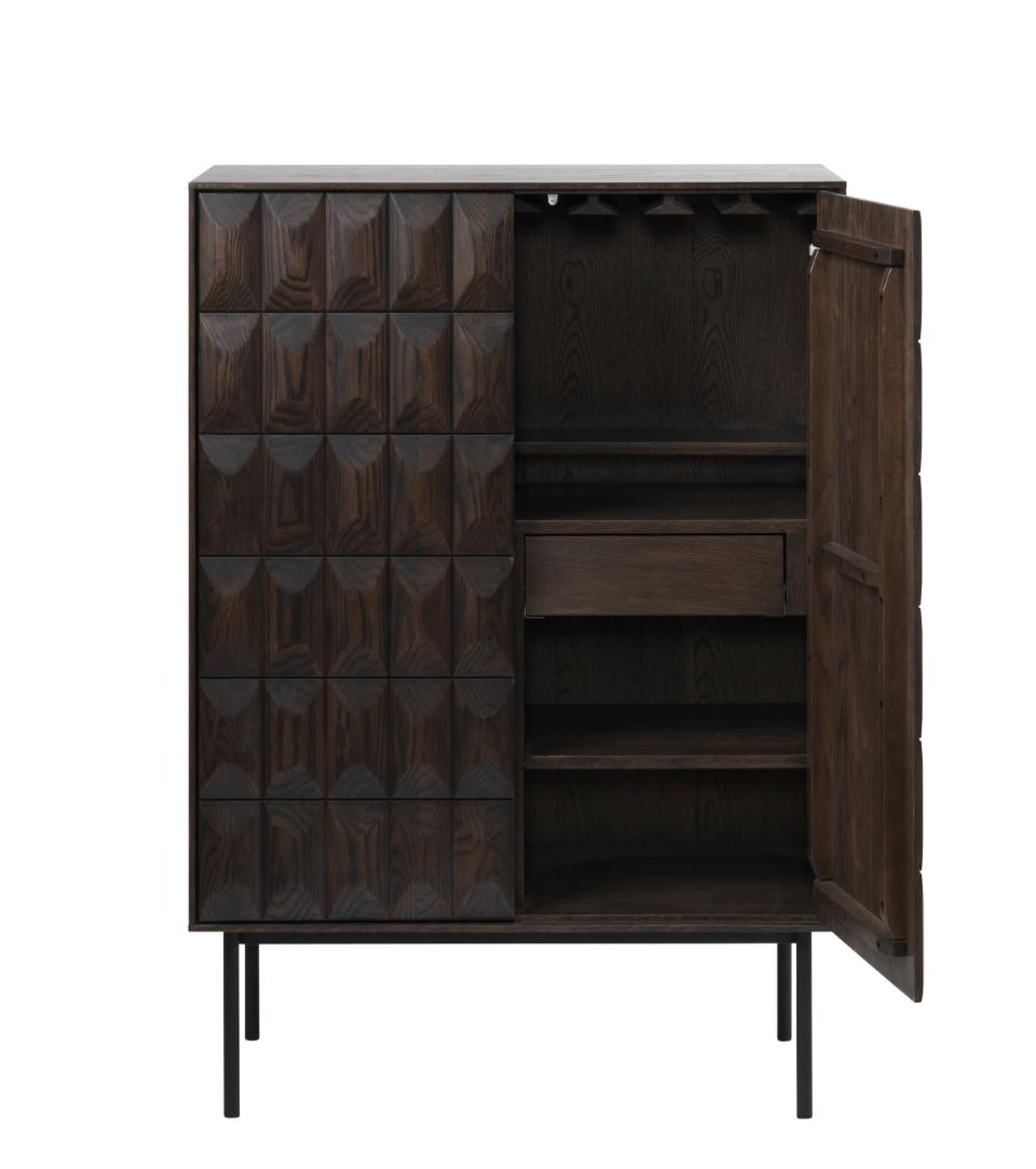 Cabinet de vinuri HORBAL 90 x 44 x 130 CM