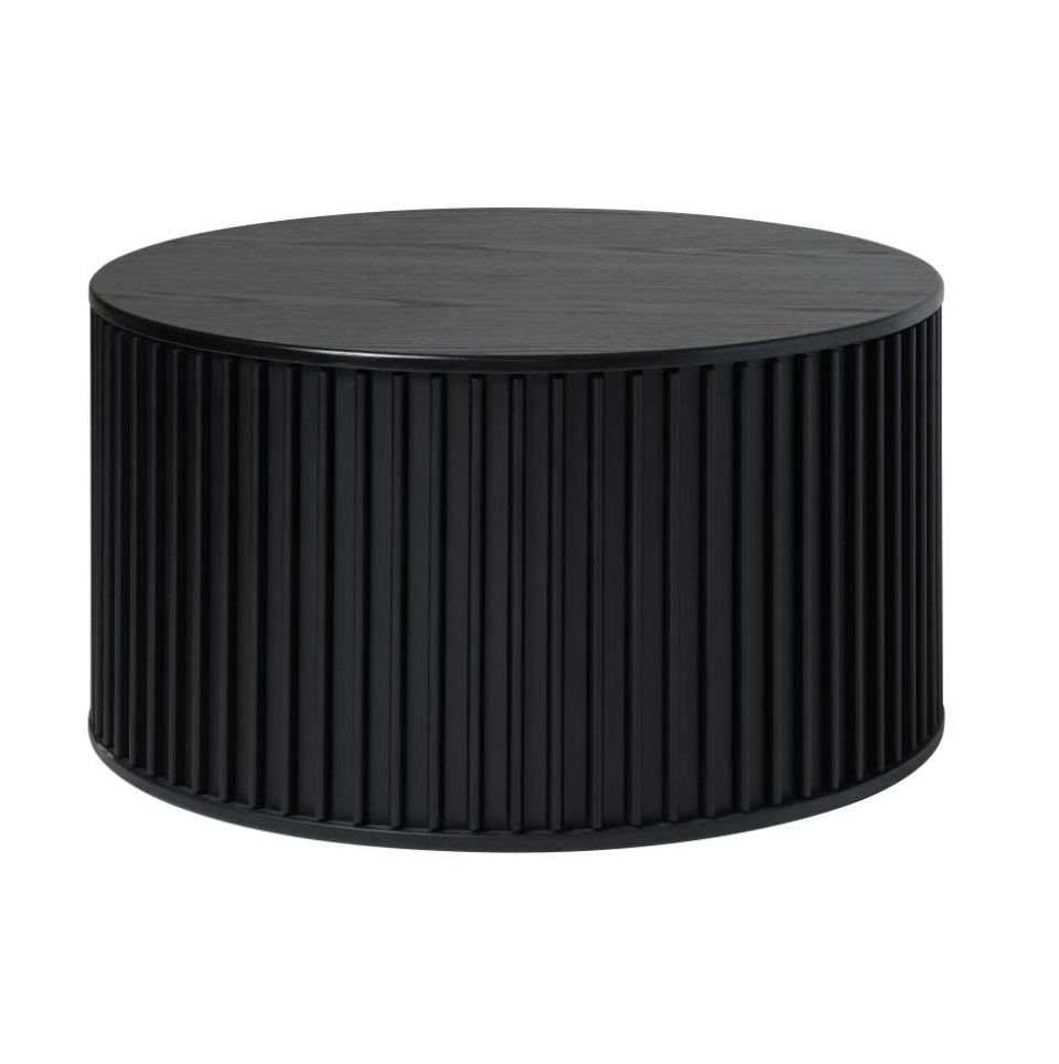 Masuta de cafea NUBE BLACK Ø85 x 45 CM