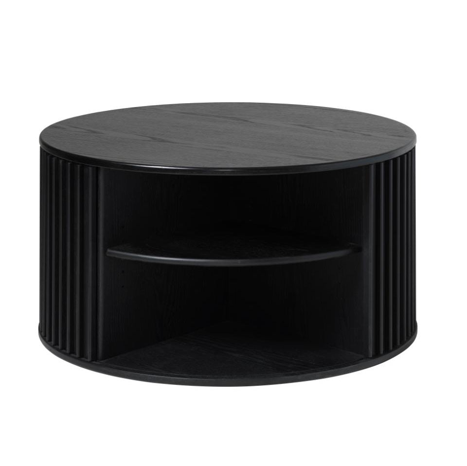 Masuta de cafea NUBE BLACK Ø85 x 45 CM