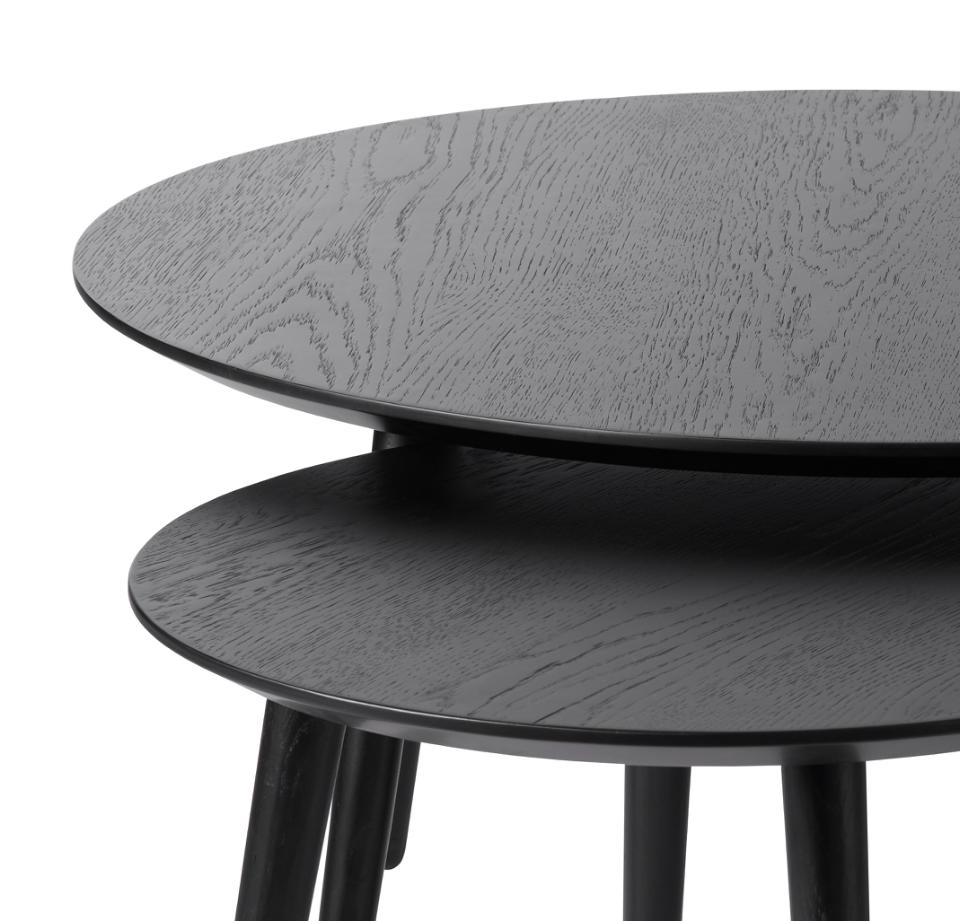 Set 2 masute de cafea LEVION Ø58/88 x 41/45 CM