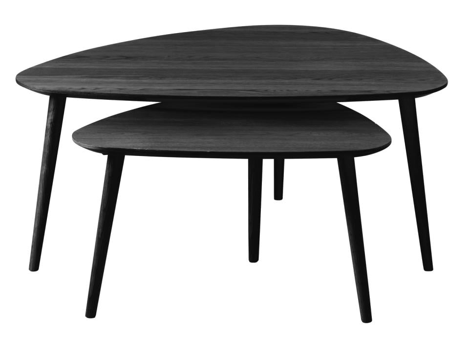 Set 2 masute de cafea LEVION 52x70x41/70x100x45 CM