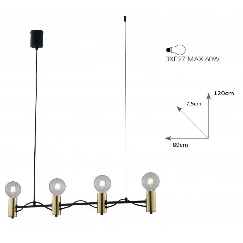 Lampă suspendată AXON 4
