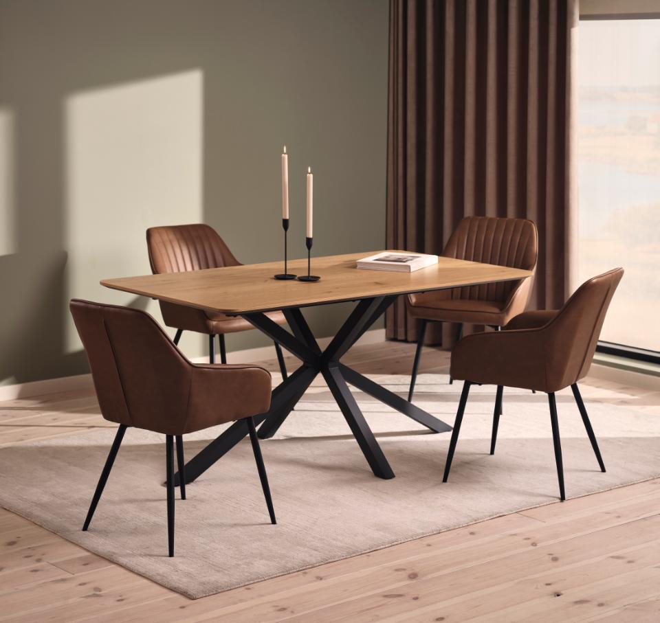 Scaun ARLEN STRIPE PU