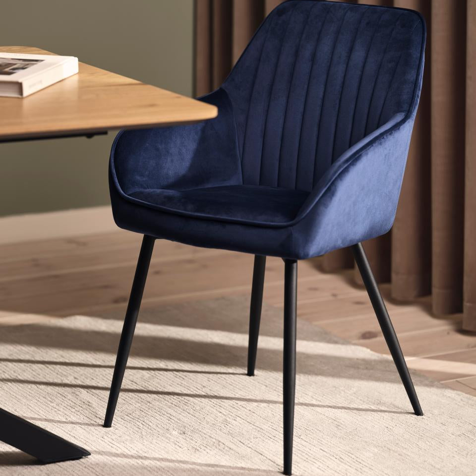 Scaun NOLAN STRIPE VELVET