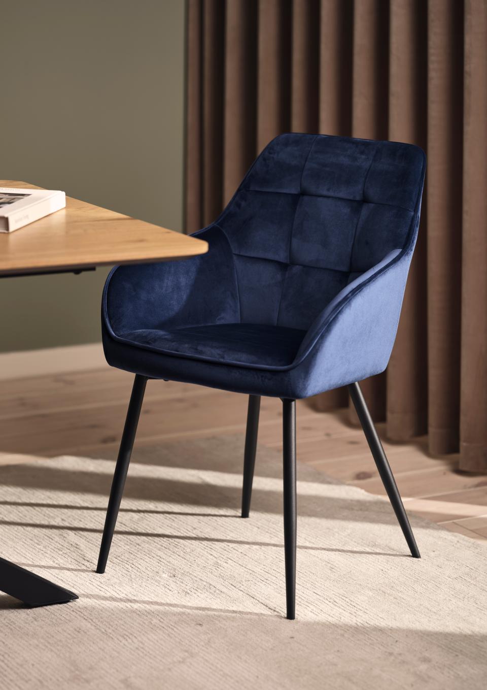 Scaun NOLAN SQUARE VELVET