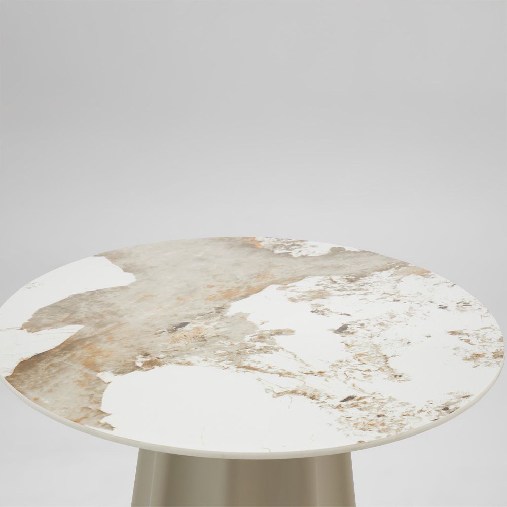 Masa MORGAN BEIGE Ø80 CM