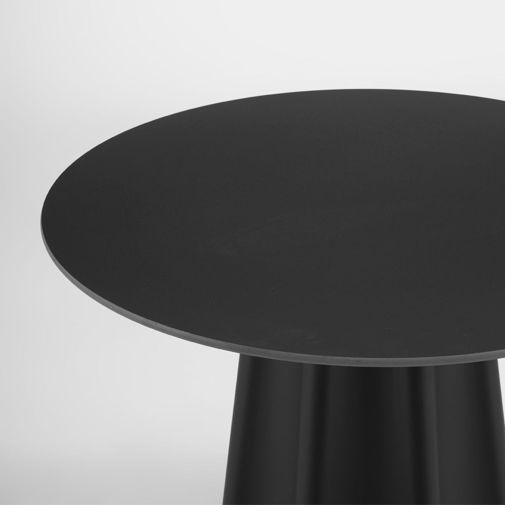 Masa MORGAN BLACK Ø80 CM
