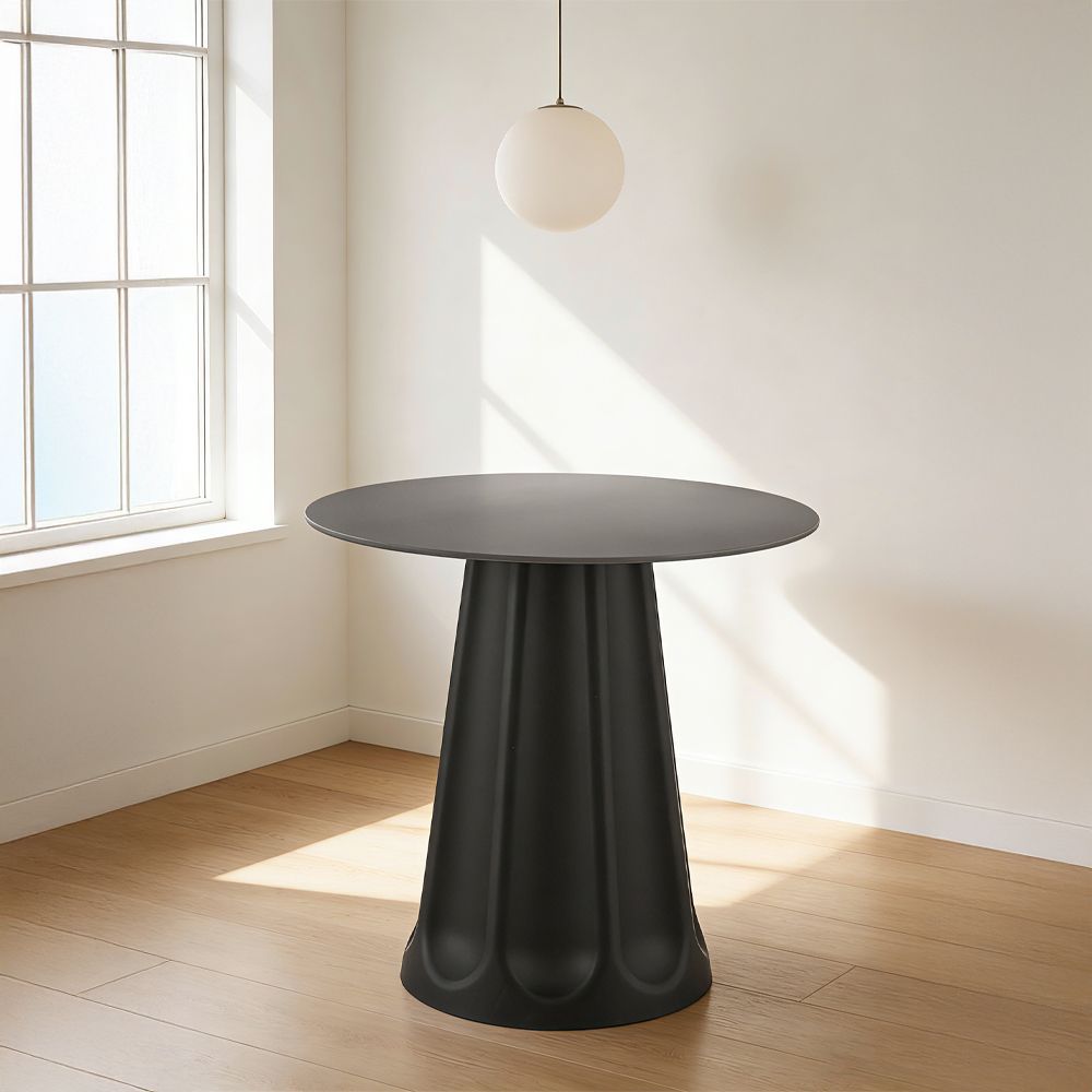 Masa MORGAN BLACK Ø80 CM