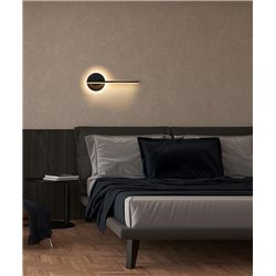 Aplica de perete GRETA BLACK