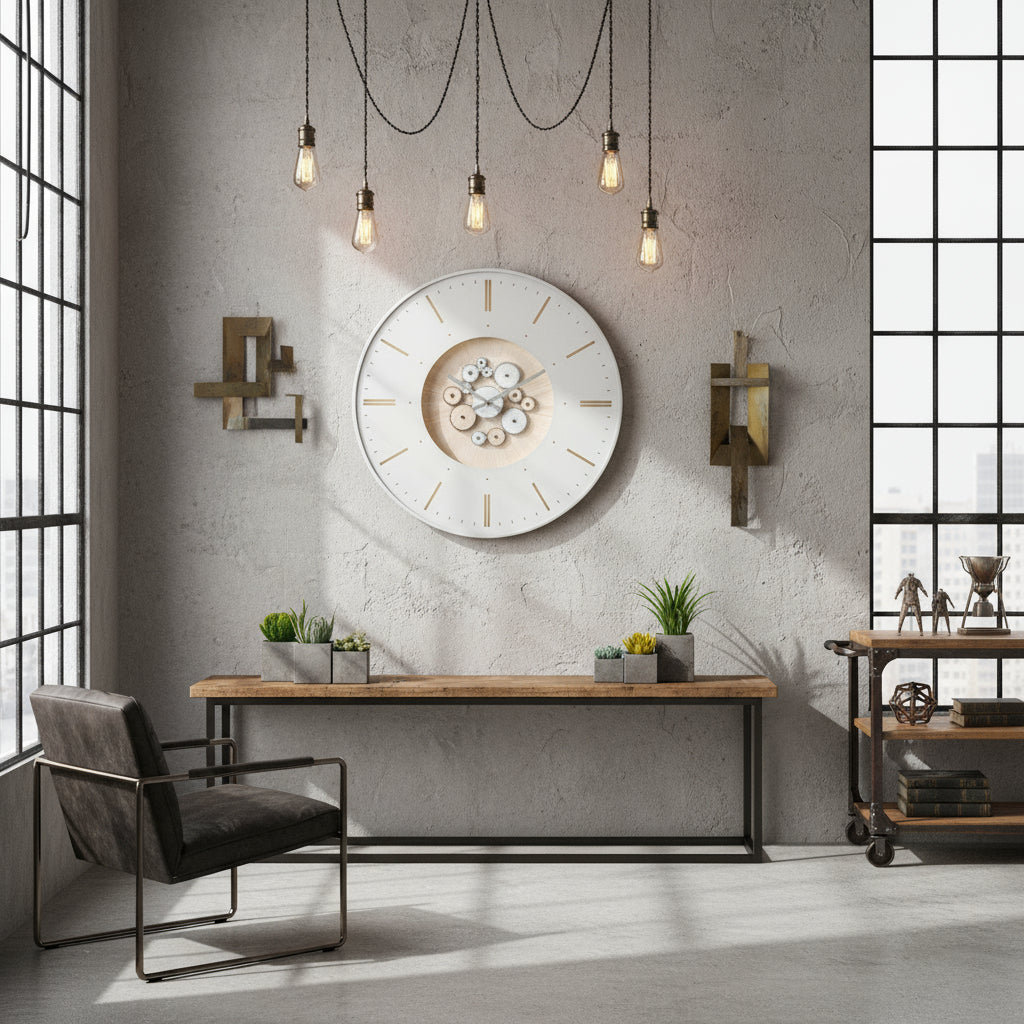 Ceas de perete INDUSTRY Ø74CM